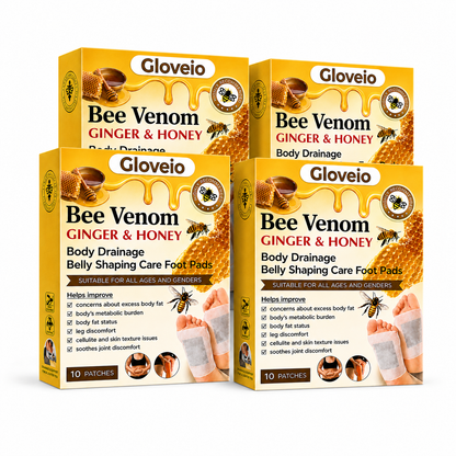 🔥Last Day 79% OFF! 🌿Gloveio™ Bee Venom Foot Patches (Set of 10)