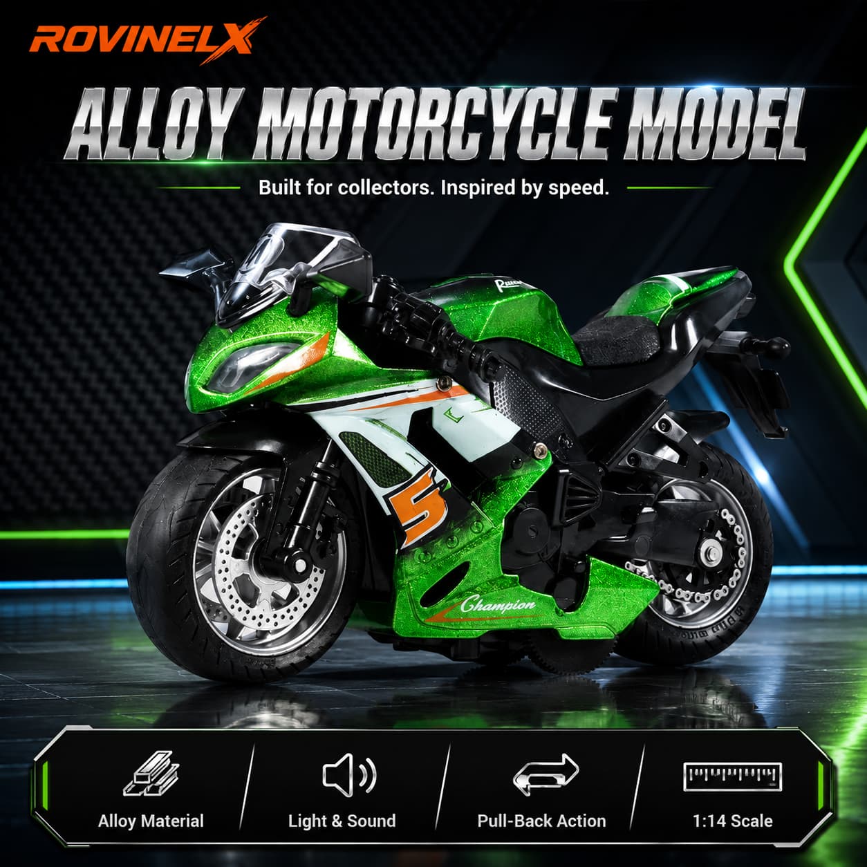 🔥New 2026🏍️ Mini Motorcycle Helmet Rider 🔥 Transforming Alloy Figure – Gift for Motorcycle Lovers
