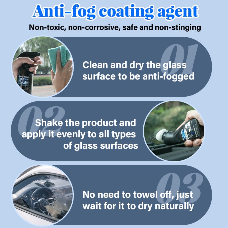 🔥New 2026🏆 Upgrade:🌎Ends Today51% OFF! -Micro-molecular Anti-fog Coating Agent Wiper