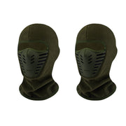 Green winter balaclava
