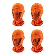 Orange winter balaclava