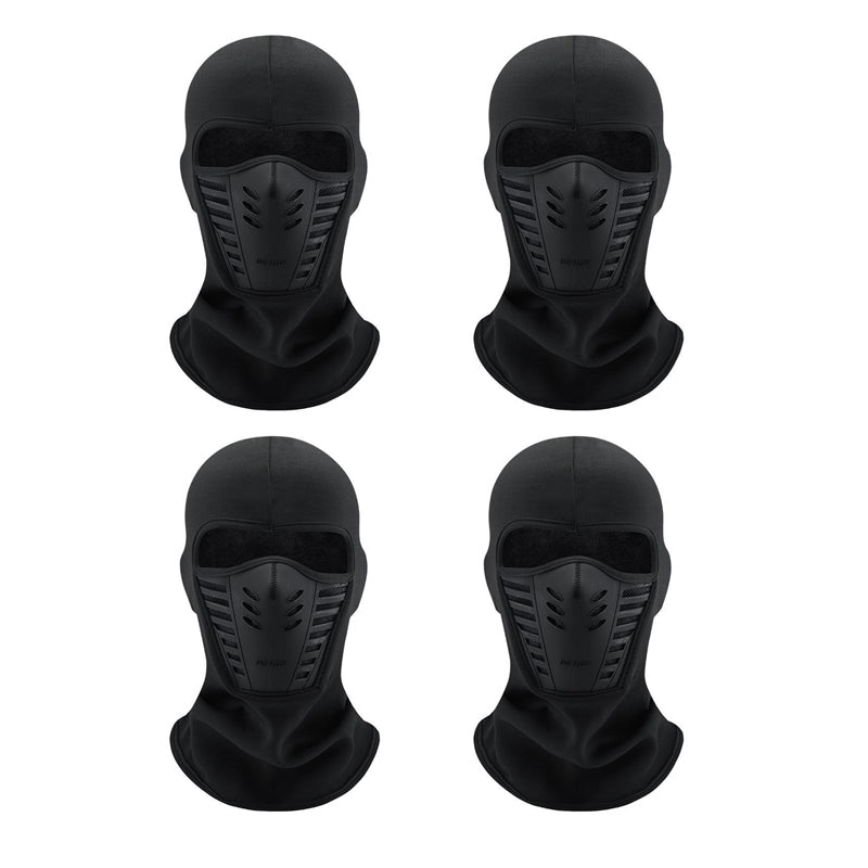Black winter balaclava