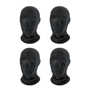 Gray winter balaclava