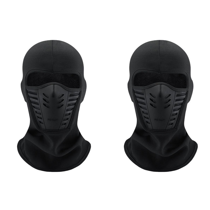 Black winter balaclava
