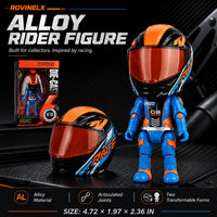 Blue Helmet Rider