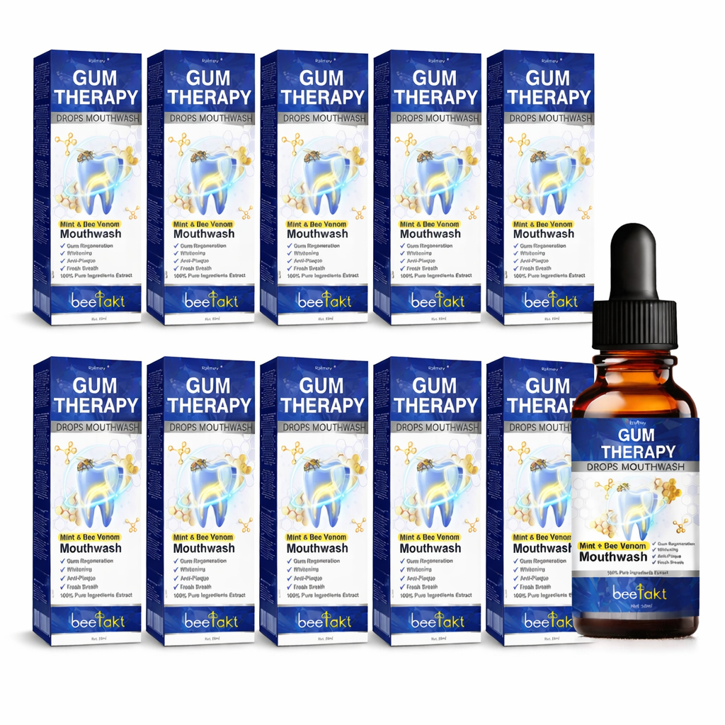 Gloveio® BeeTakt Bee Venom Dental Treatment Drops Mouthwash