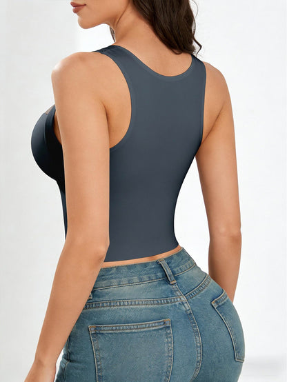 🏆 50K+ SOLD! 👚 Rovinelx Seamless Mesh Top