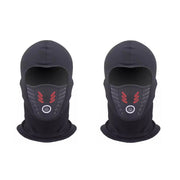 Black-Red winter balaclava