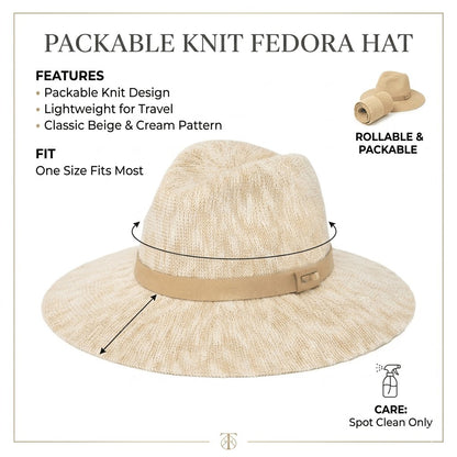 ✨👒Packable Hat—🏖️Packable design—No suitcase spac