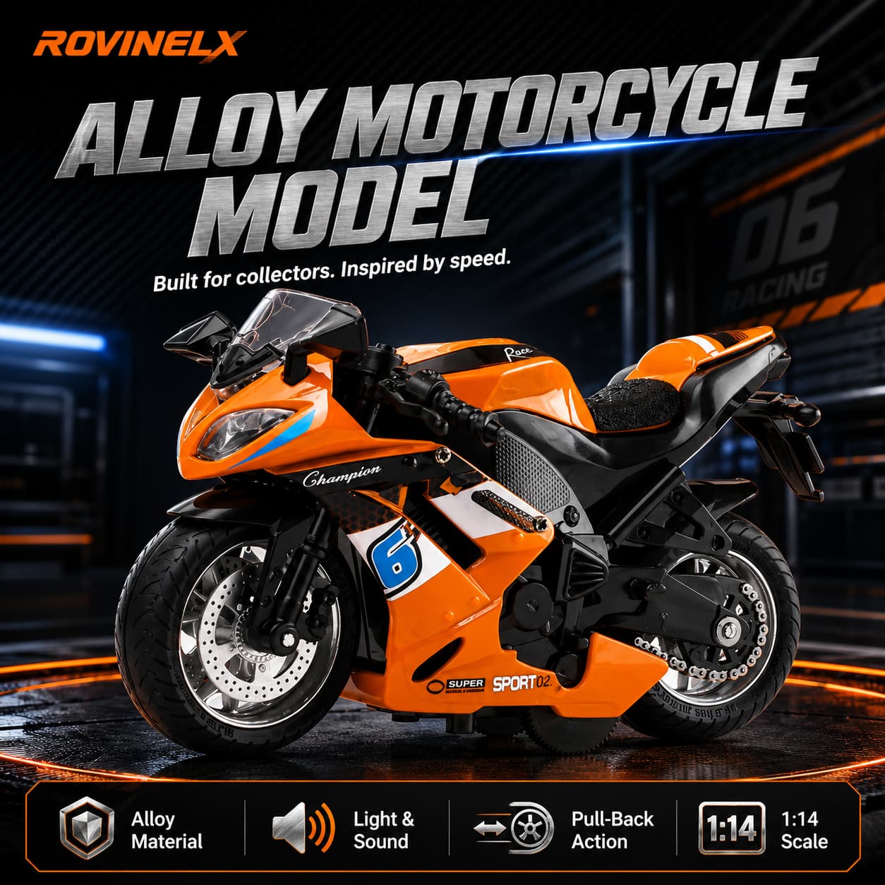 🔥New 2026🏍️ Mini Motorcycle Helmet Rider 🔥 Transforming Alloy Figure – Gift for Motorcycle Lovers