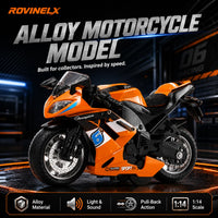 Orange Sportbike