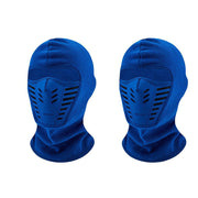 Blue winter balaclava
