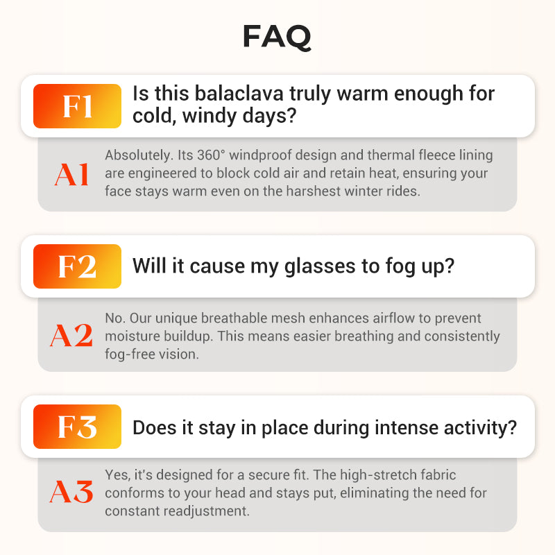 Thermal Windproof Balaclava Winter Face Mask - feature 8