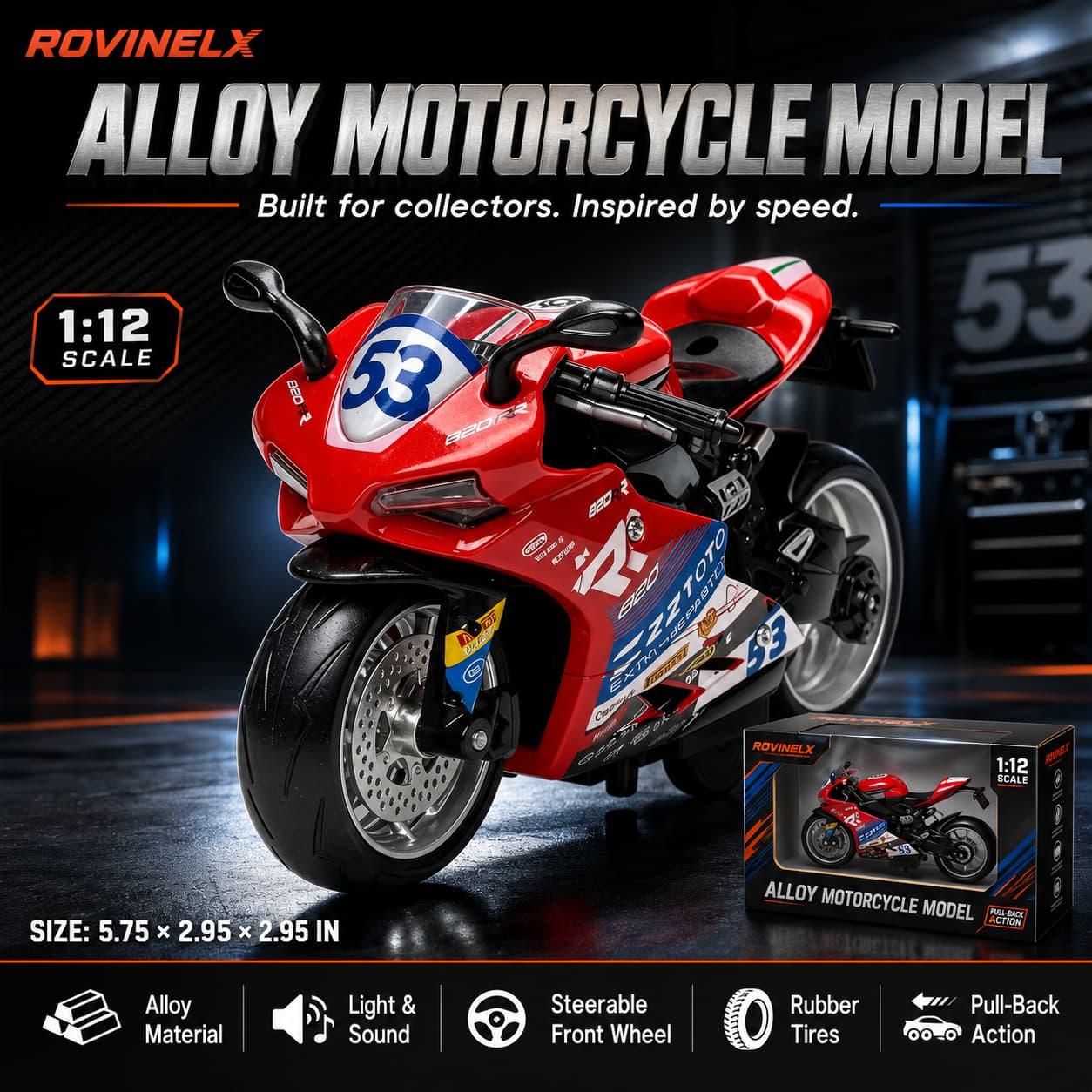 🔥New 2026🏍️ Mini Motorcycle Helmet Rider 🔥 Transforming Alloy Figure – Gift for Motorcycle Lovers