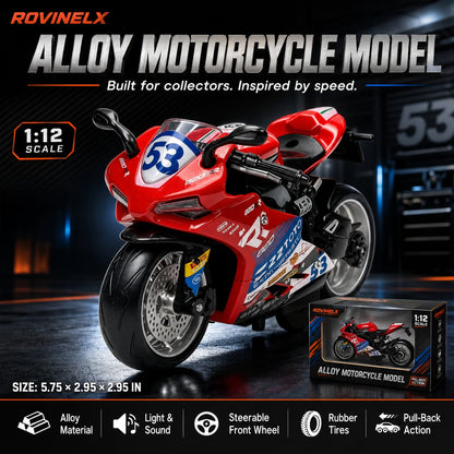 🔥New 2026🏍️ Mini Motorcycle Helmet Rider 🔥 Transforming Alloy Figure – Gift for Motorcycle Lovers