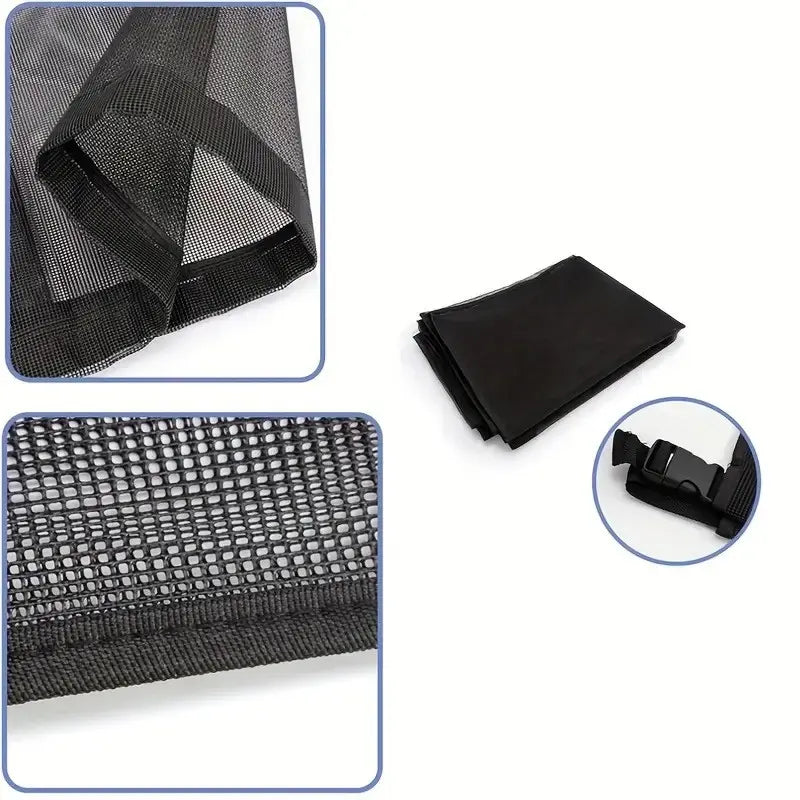 Foldable AC cover construction
