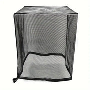 Breathable polyester mesh cover detail