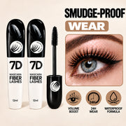 7D Silk Fiber Black Lengthening Mascara - Adult Beauty Makeup✨