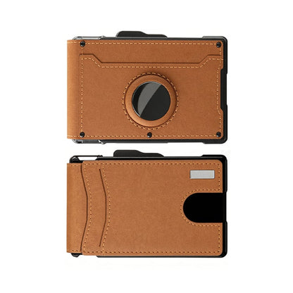 🔥New 2026🏆 Upgrade:🌎Ends Today51%🔥Wallet for Men - with Pop Up Aluminum Case Money Clip Slim Leather Slots Credit Card Holder RFID Blocking Bifold Minimalist Wallet
