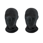 Gray winter balaclava