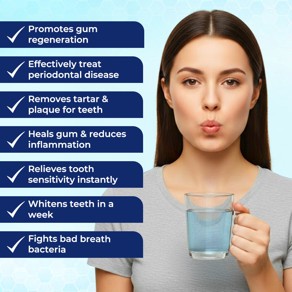 Gloveio® BeeTakt Bee Venom Dental Treatment Drops Mouthwash