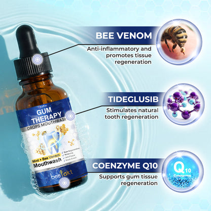 Gloveio® BeeTakt Bee Venom Dental Treatment Drops Mouthwash