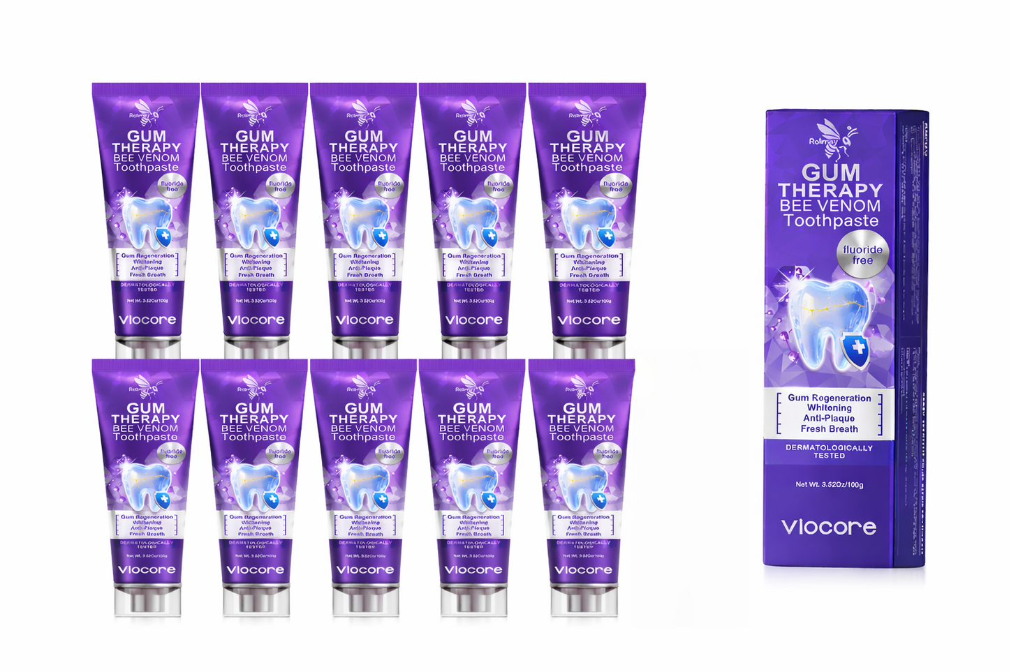 Gloveio® VioCore Bee Venom Dental Treatment Toothpaste