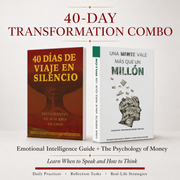 Pack de Libros de Crecimiento Personal de 40 Días – Silencio, Mentalidad y Abundancia-V — image 2