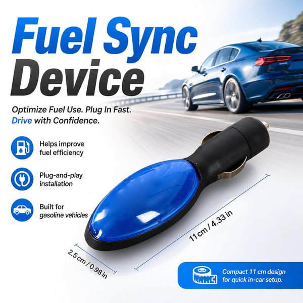 🚗 2026 New Upgrade FuelShark Fuel Sync Device – Automotive Gas Saver for Cars & Trucks, Spill Saver-8CR5