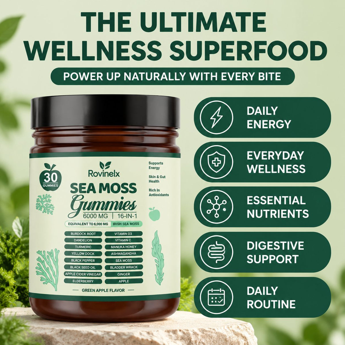 Sea Moss 16-In-1 Gummies — image 2