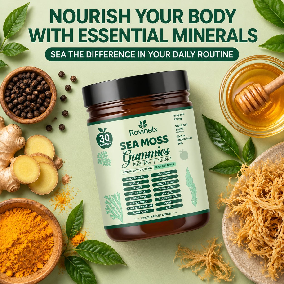 Sea Moss 16-In-1 Gummies — image 3