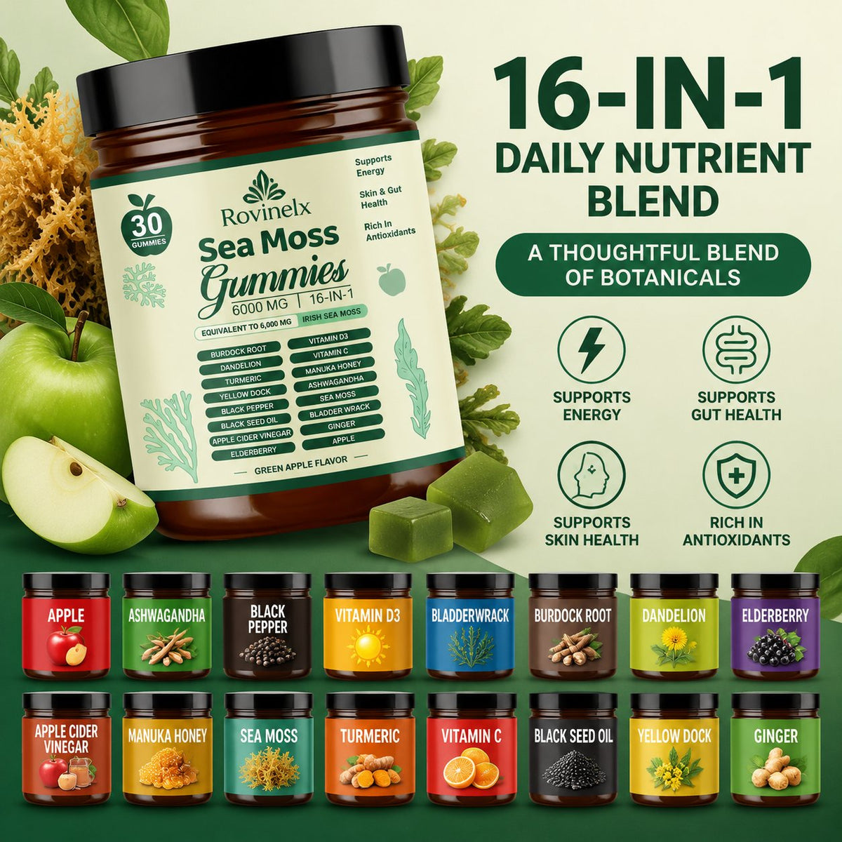 Sea Moss 16-In-1 Gummies — image 5
