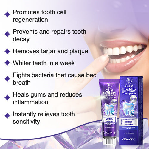 Gloveio® VioCore Bee Venom Dental Treatment Toothpaste