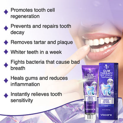 Gloveio® VioCore Bee Venom Dental Treatment Toothpaste