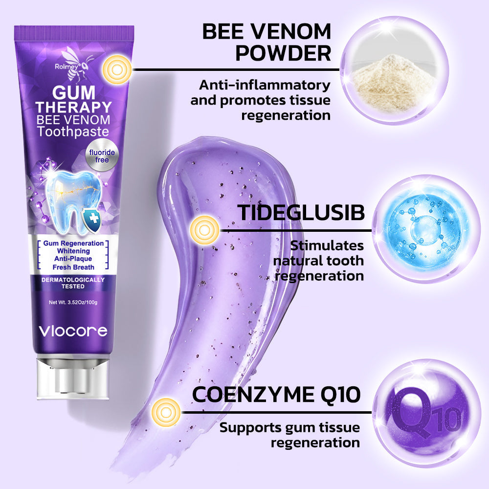 Gloveio® VioCore Bee Venom Dental Treatment Toothpaste