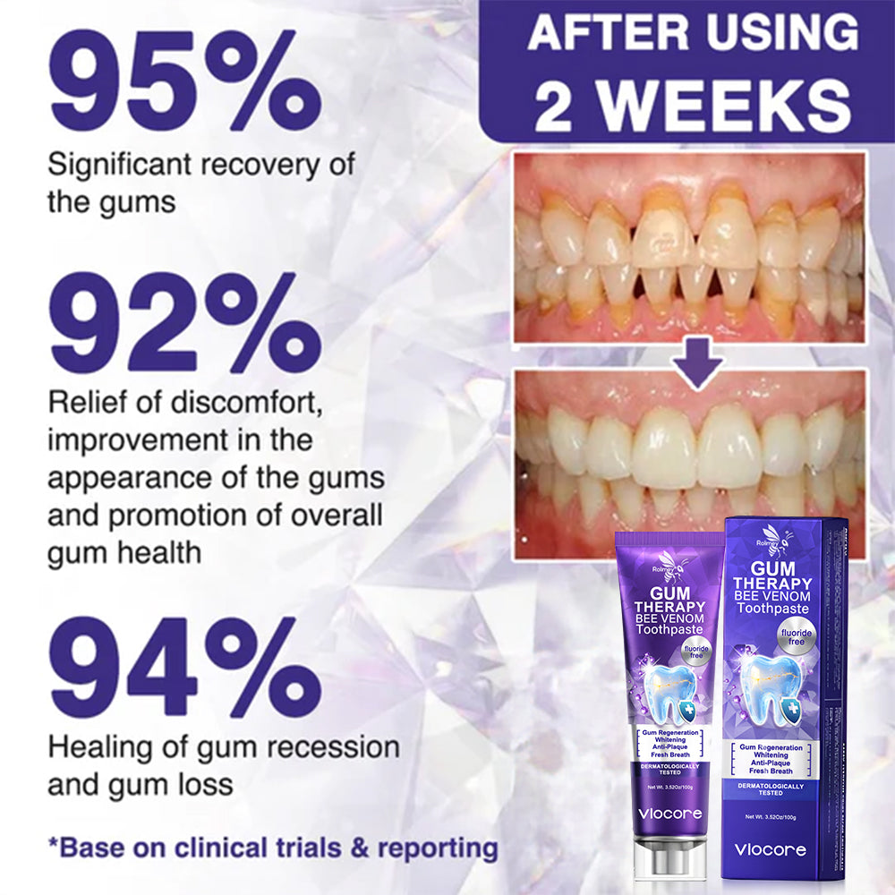 Gloveio® VioCore Bee Venom Dental Treatment Toothpaste