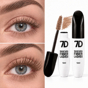 Brown — 7D Silk Fiber Black Lengthening Mascara - Adult Beauty Makeup✨