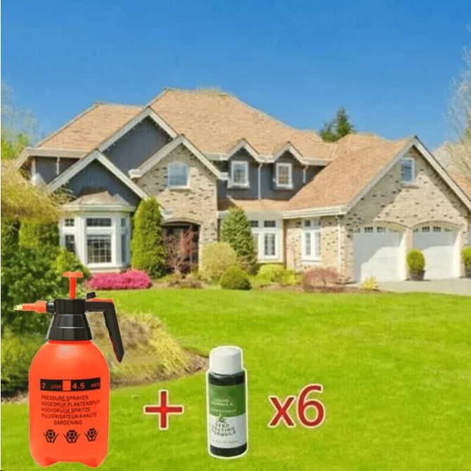🏆50K+ SOLD LAST WEEK! 🌱🔥Last Day 73% OFF🌱Hydro Seeding Lawn Solution