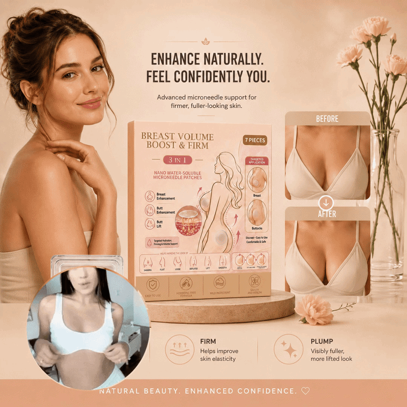 Rovinelx™ Breast & Butt Enhancement Microneedle Patch