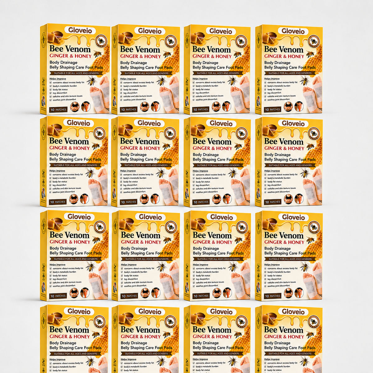Gloveio™ Bee Venom Foot Patches