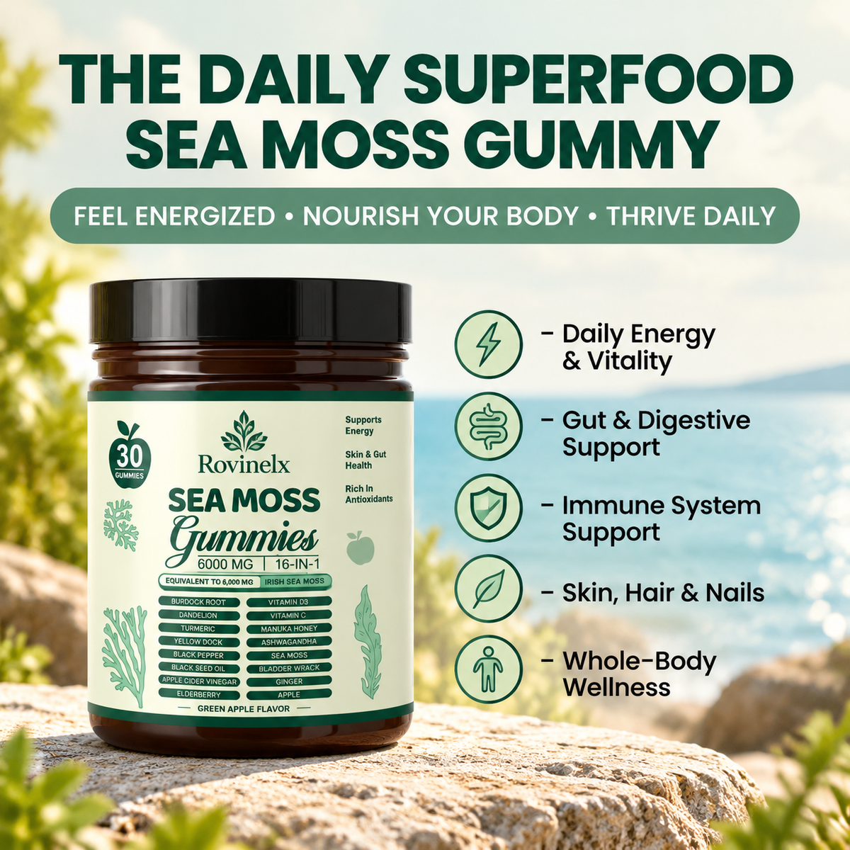 Sea Moss 16-In-1 Gummies — image 1