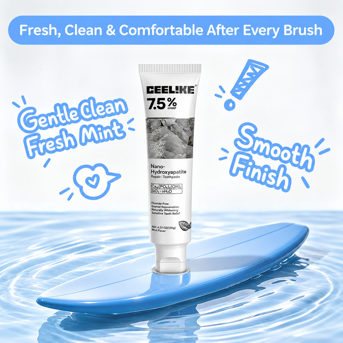 Rovinelx 7.5% Nano-Hydroxyapatite Toothpaste — image 8